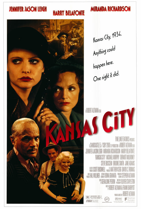 kansas city 1996 one sheet poster rolled